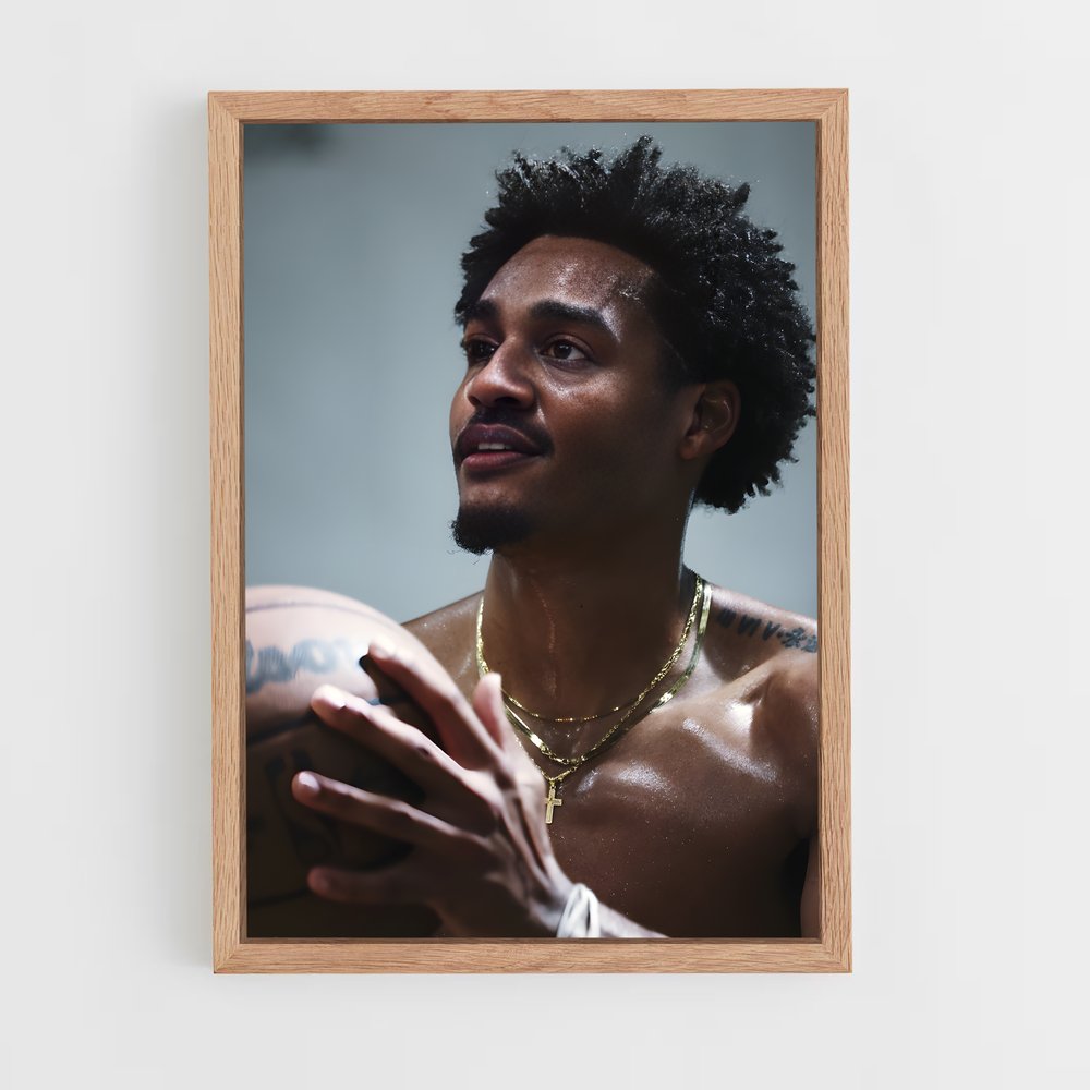 Poster Jordan poole – affiche Basketball (vue 4)